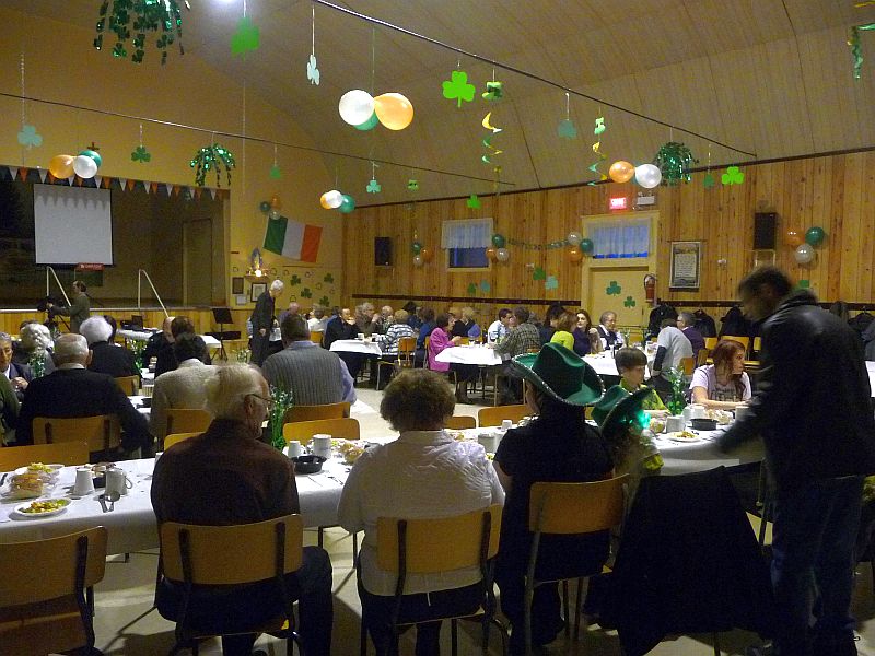 La Saint-Patrick se célèbre à Saint-Côme