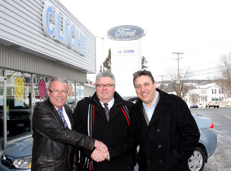 Un nouveau groupe de propriétaires pour Cliche Auto Ford