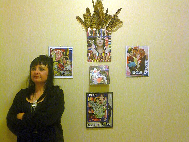 Vernissage de l’exposition Cococollages à l’Espace Sélect
