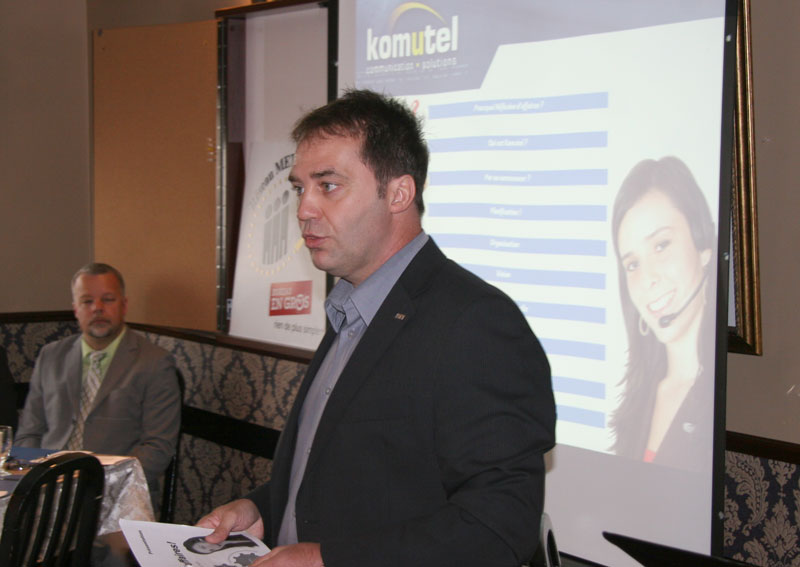 Richard Poulin de Komutel sait l'importance de bons conseils en affaires