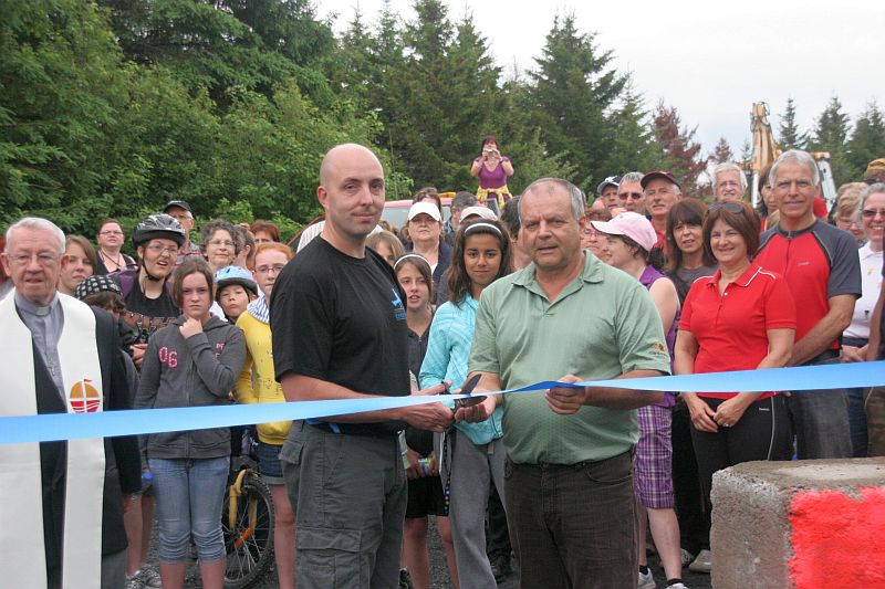 Inauguration attendue de la piste cyclable de Saint-Zacharie