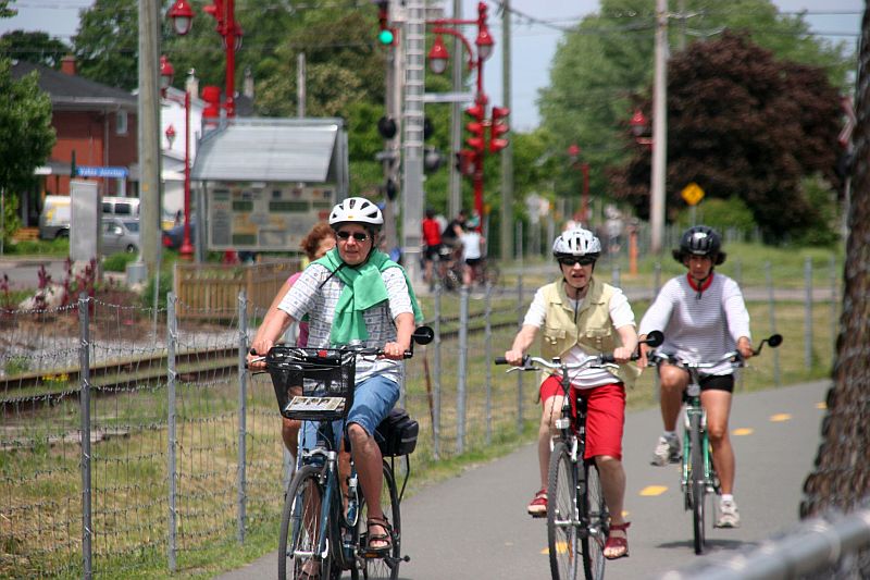 Les Mariverains pédalent et bougent au Festival sportif