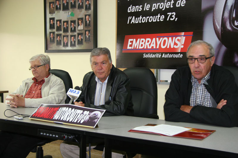 Solidarité Autoroute demande maintenant d'embrayer les travaux le plus rapidement possible