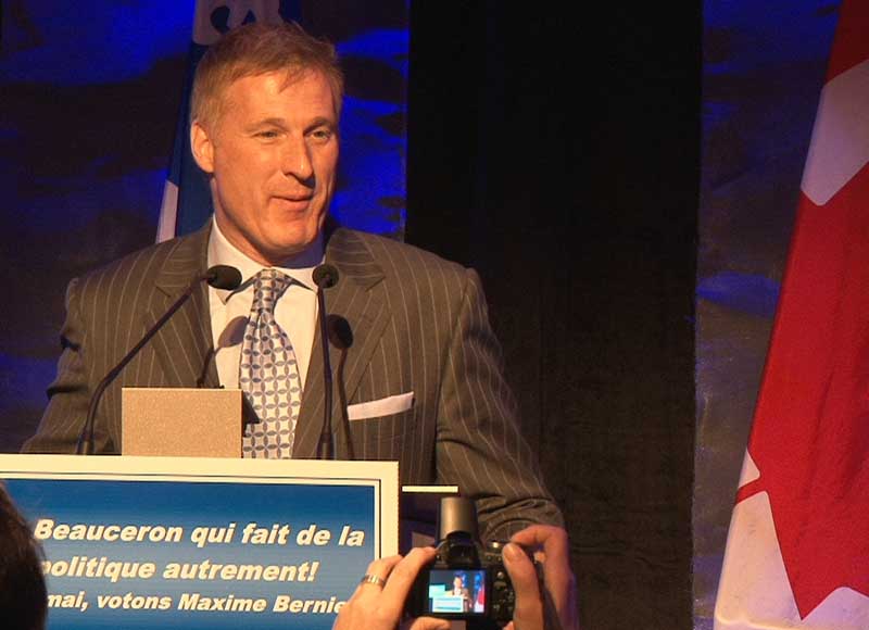 Maxime Bernier applaudit le budget de Flaherty