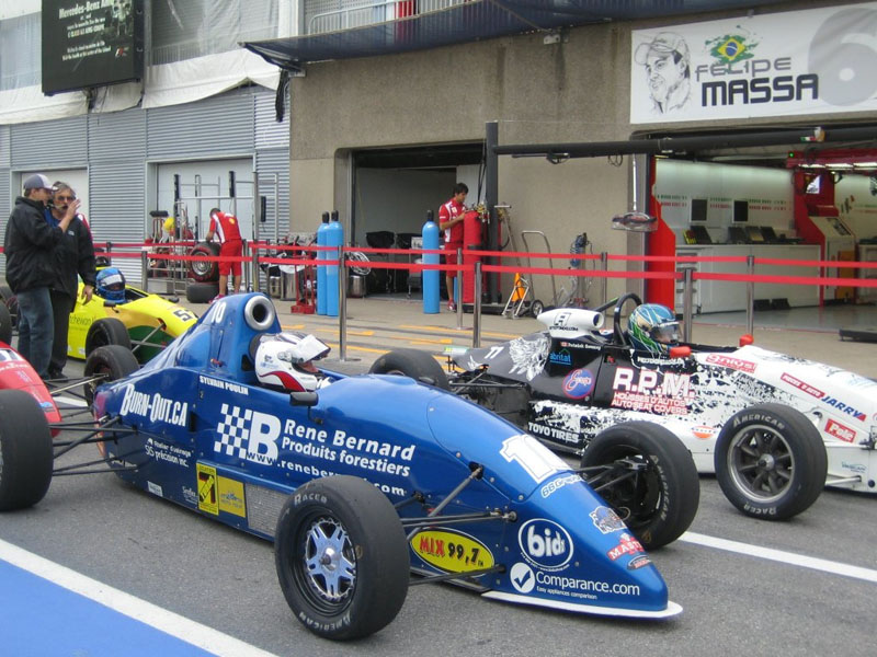 Sylvain Poulin prend la 4e place sur le circuit Gilles-Villeneuve à Montréal