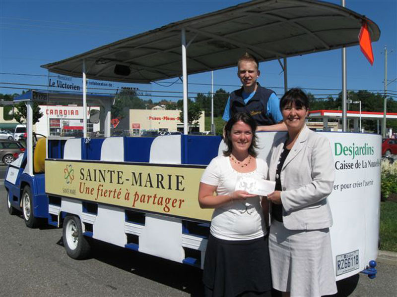 Une aide financière de 3000 $ pour Corporation de développement touristique de Sainte-Marie