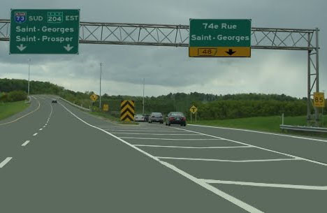 Roxboro Excavation de Montréal décroche le troisième contrat pour l'aménagement de l'autoroute 73 ainsi que de la 74e Rue