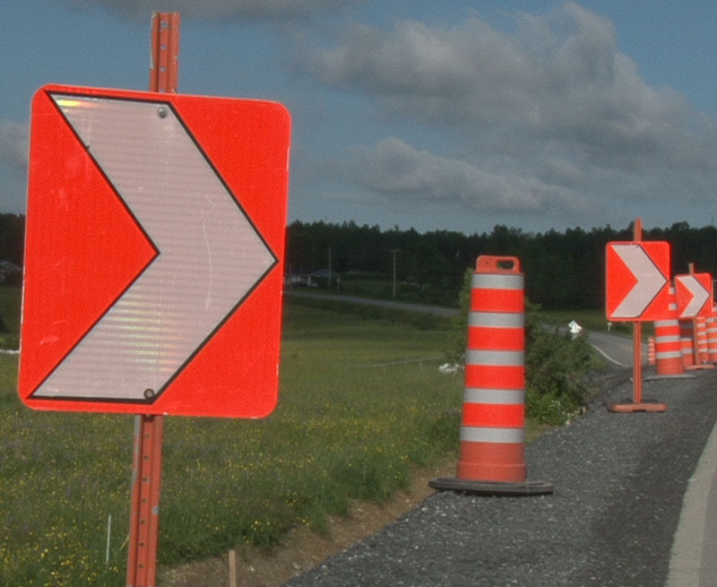Travaux de réfection de ponceaux à Beauceville