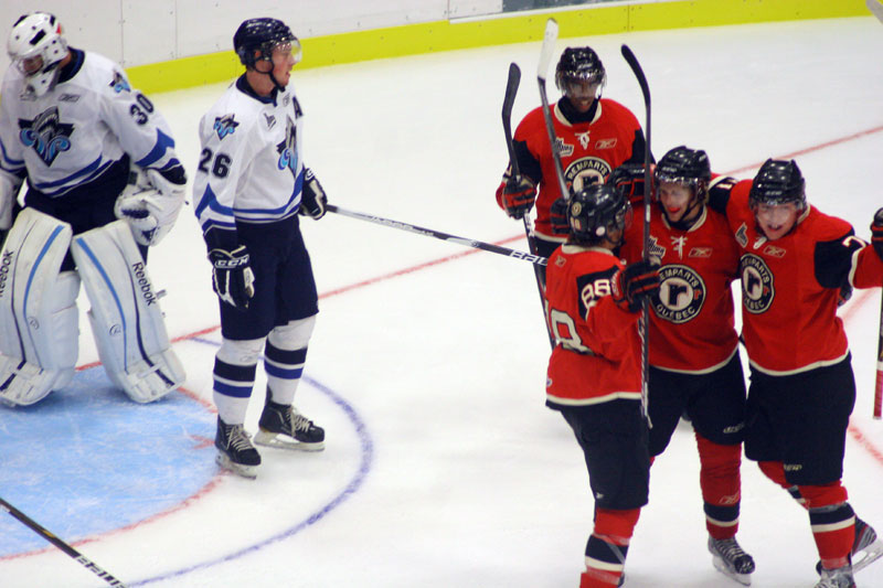 Les Remparts s’amusent au Centre Caztel de Sainte-Marie