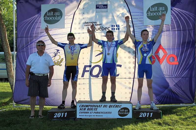 Championnat québécois de cyclisme; La Beauce brille
