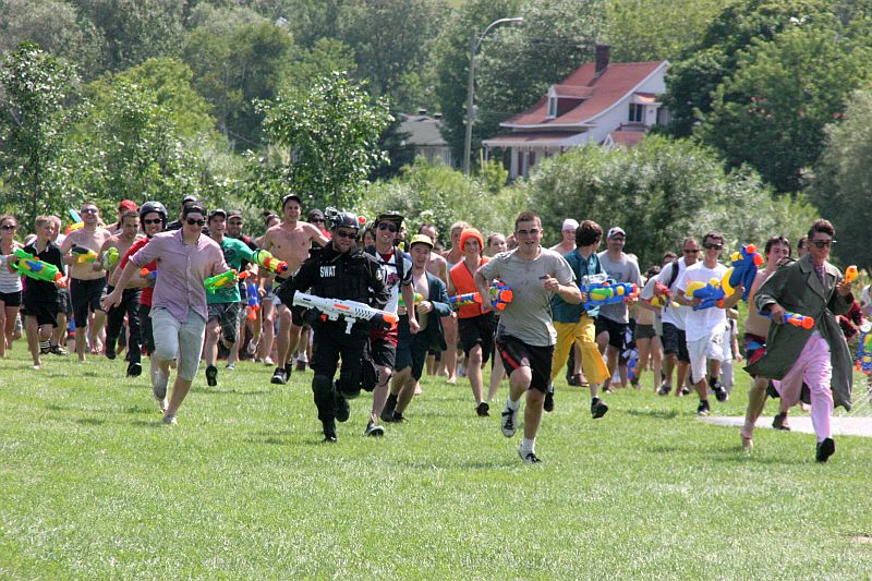 Une fête bien arrosée à Beauceville
