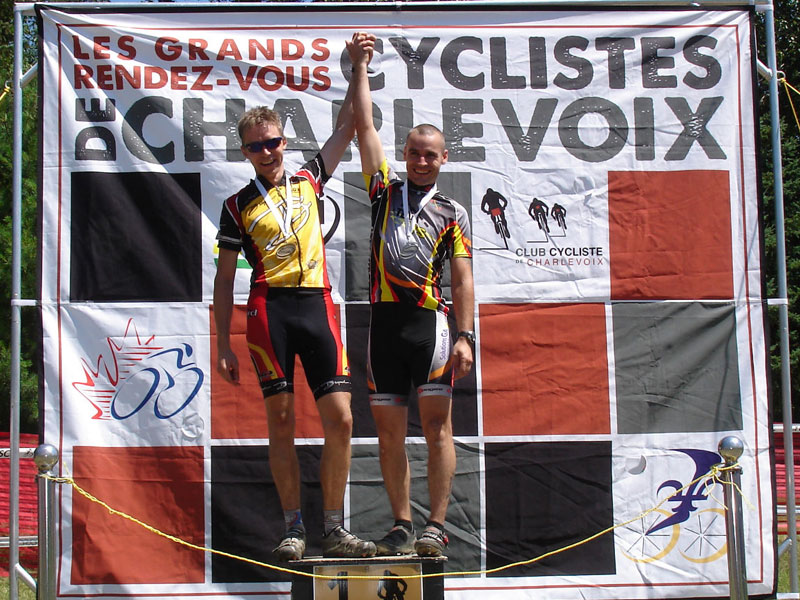 L'équipe Vélo Savard fait belle figure à Baie-Saint-Paul