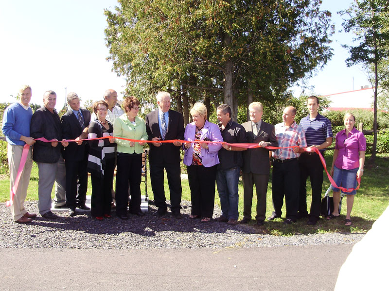 Saint-Honoré inaugure son sentier vélo-pédestre