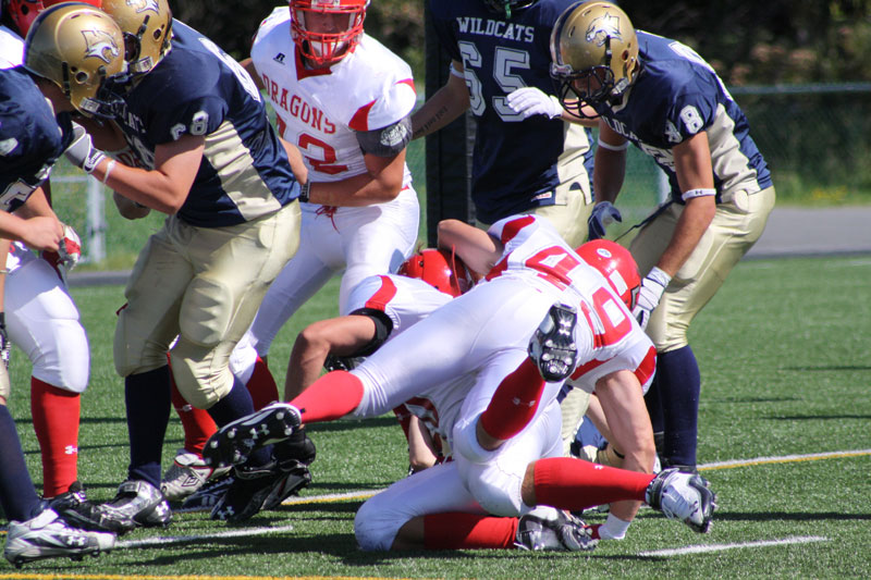 Les Wildcats l’emportent face aux Dragons