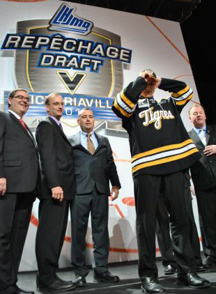 Tommy Veilleux fait le saut avec les Tigres de Victoriaville