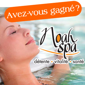 Le deuxième gagnant pour le prix de Noah Spa de 555$ a été annoncé!