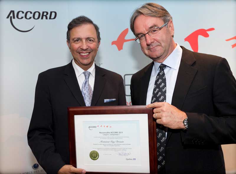 Guy Drouin remporte le prix Personnalité ACCORD – Entrepreneur