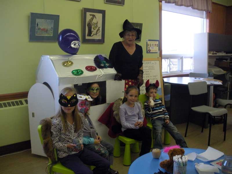 Visiter la bibliothèque rapporte à Saint-Ludger
