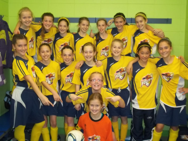 Soccer féminin: Le Volcano U-12 de Saint-Georges remporte le Défi de la Capitale