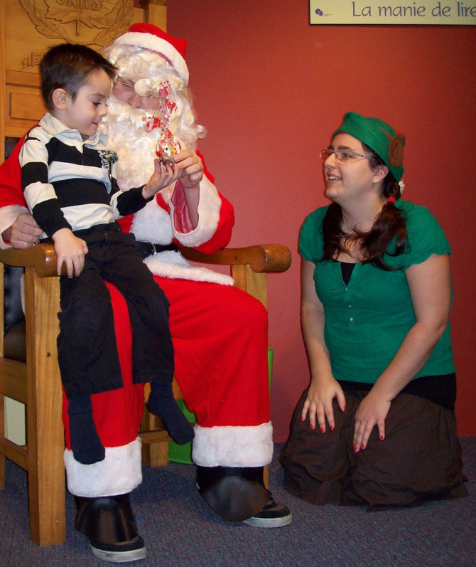 Des activités de Noël à la bibliothèque de Beauceville