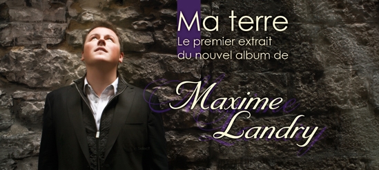 Maxime Landry lancera son deuxième album le 18 novembre