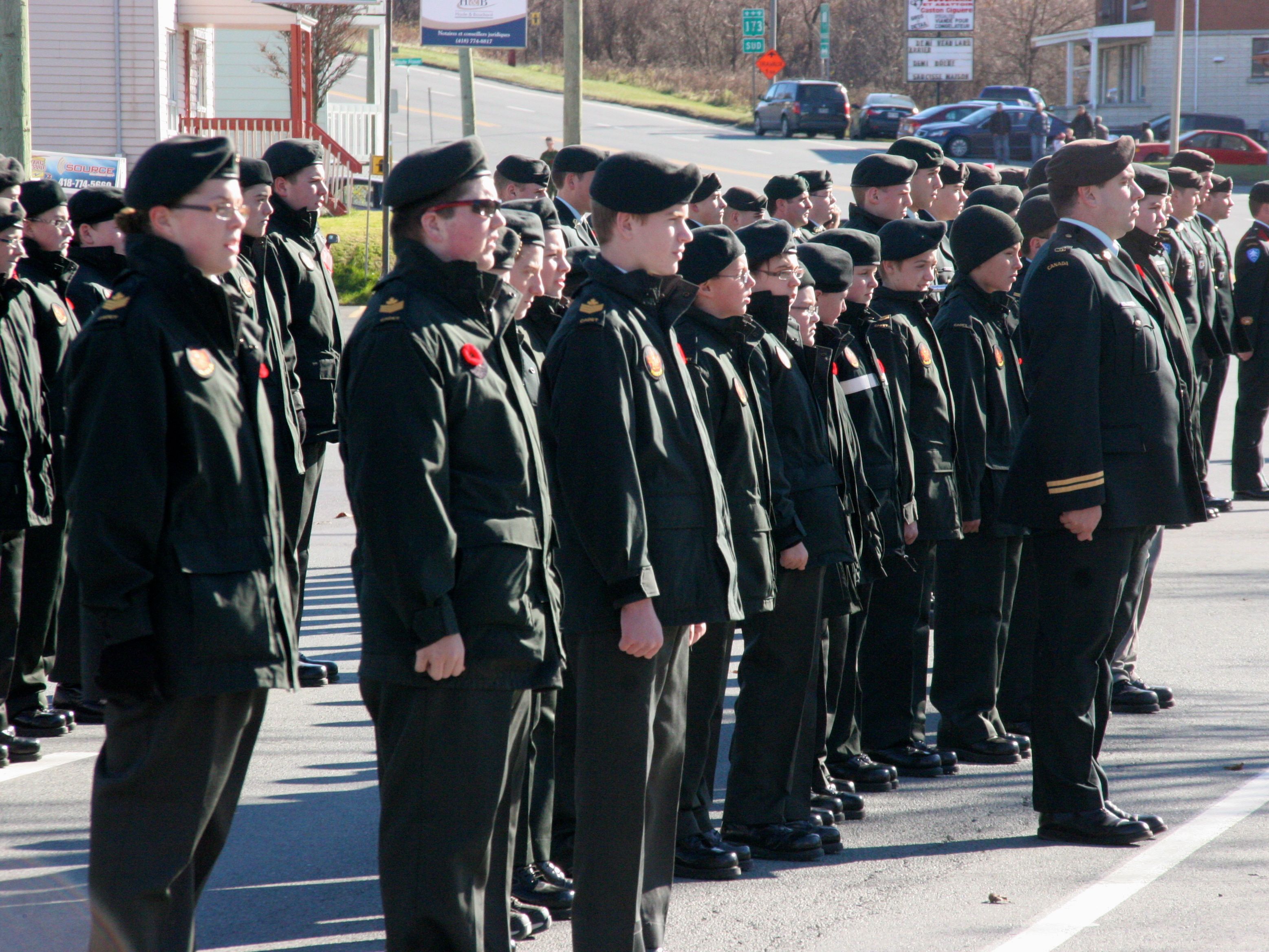 Cérémonie du Souvenir : La Beauce honore ses soldats
