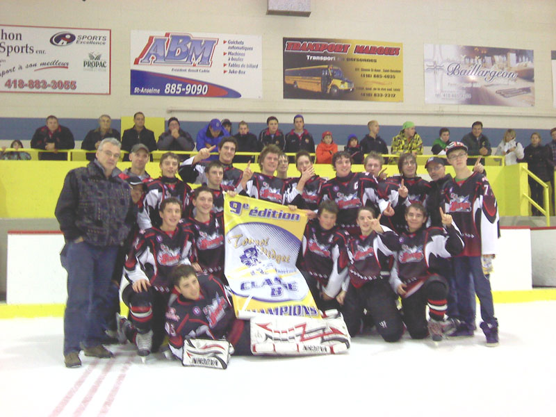 Une victoire pour le midget B2 à Saint-Anselme