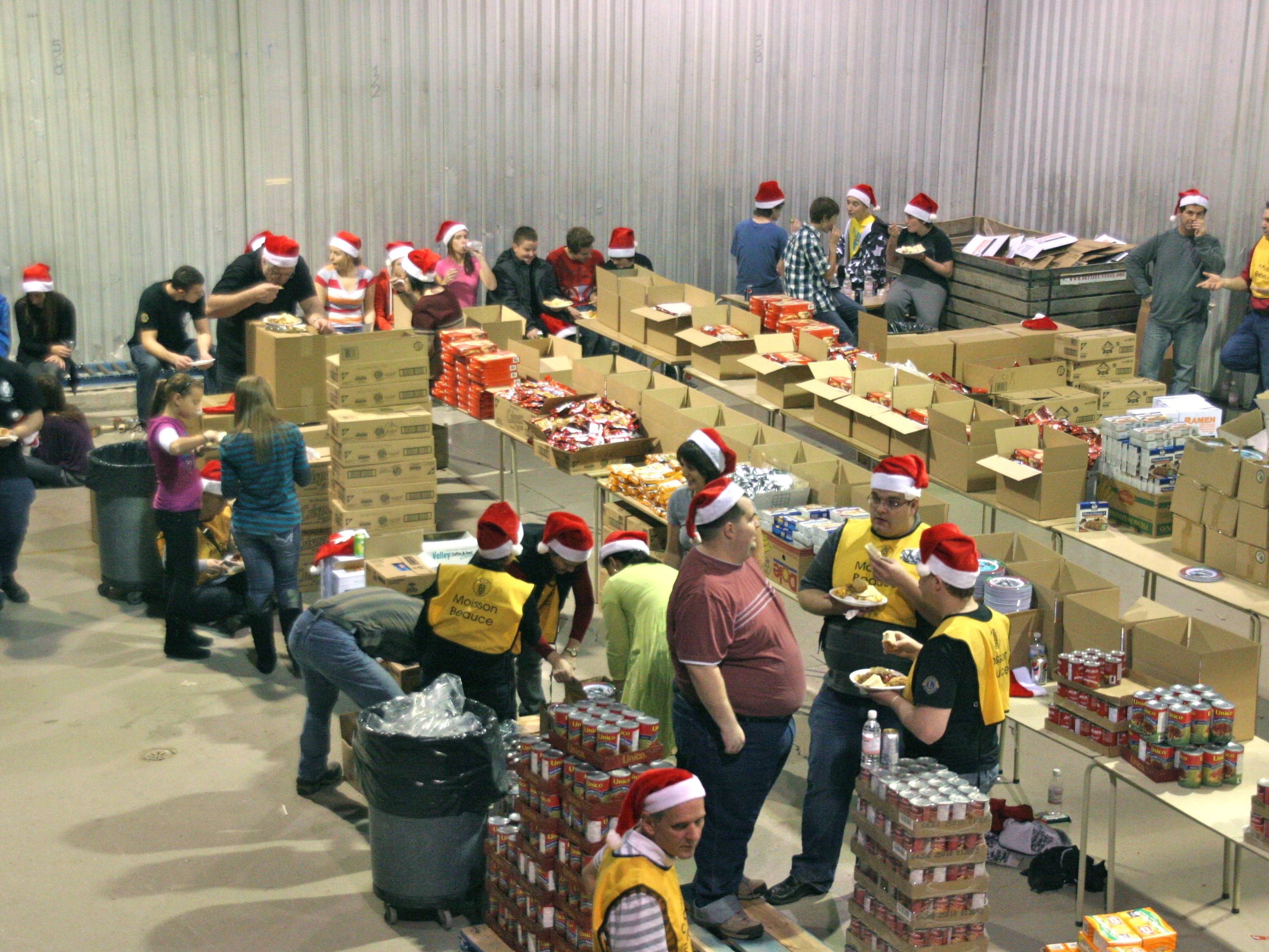 Les lutins donnent chez Moisson Beauce