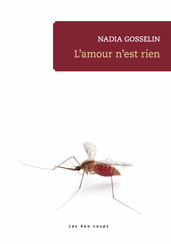 Nadia Gosselin lance son deuxième roman « L’amour n’est rien »