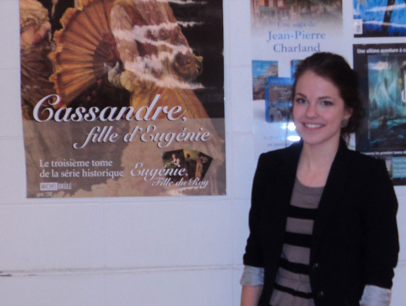 Laura Mercier a été sélectionnée au Concours Les Zurbains