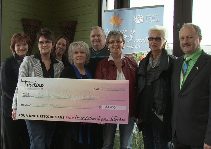 La Fondation Tirelire remet 20 000 $ à six organismes de Beauce-Etchemin