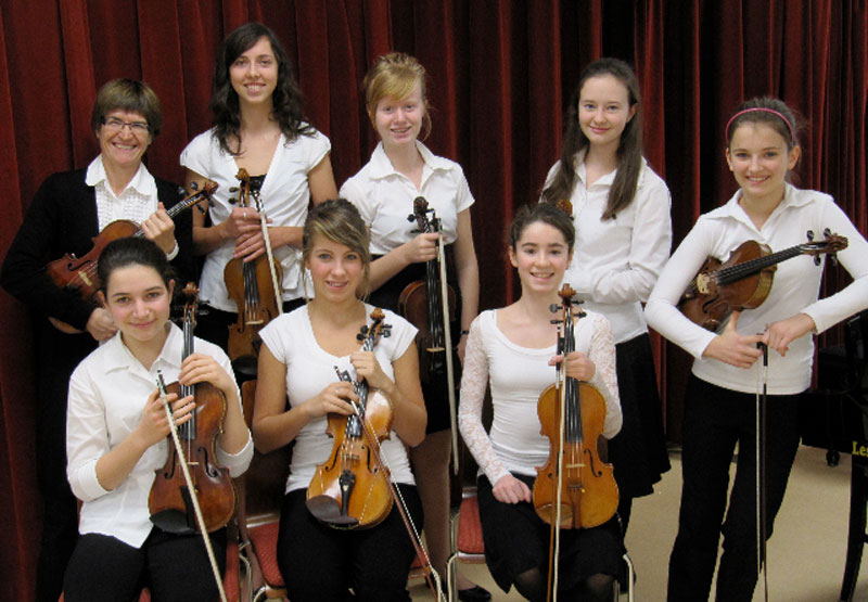 L’ensemble Violini Giocosi en concert à la chapelle