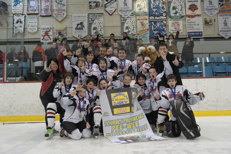 Une victoire à Plessisville pour le pee-wee A de Saint-Georges