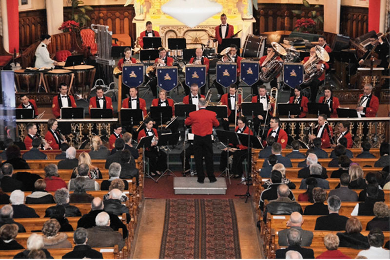 Saint-Joseph accueille la Musique du Royal 22e Régiment pour son 275e anniversaire