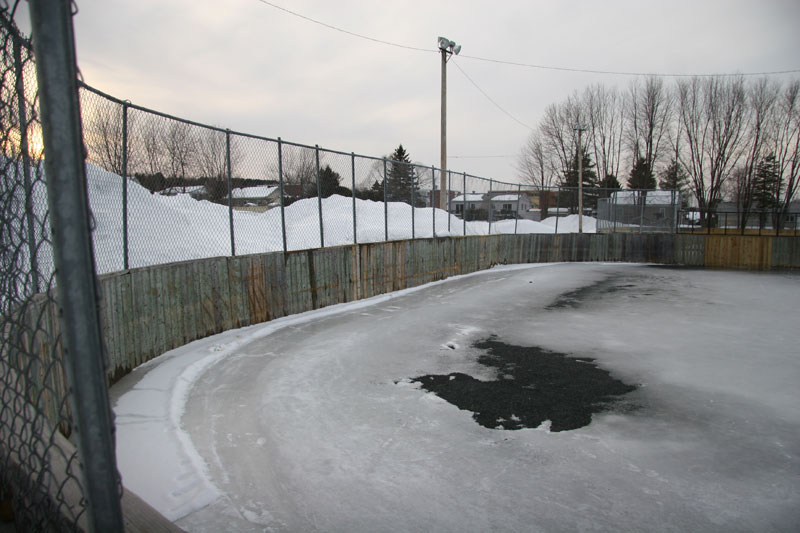 C'est la fin des patinoires extérieures à Saint-Georges pour cette saison