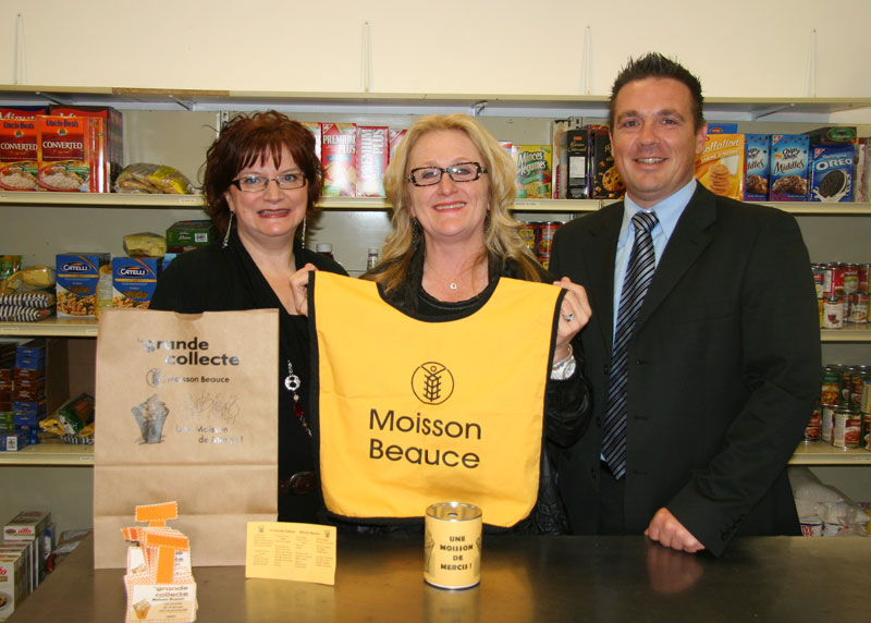 La 15e Grande Collecte Moisson Beauce permet la récolte de plus de denrées cette année