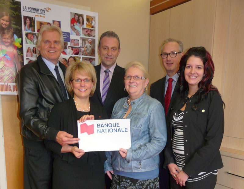 La Banque Nationale a fait un don de 25 000 $ à la Fondation du Centre hospitalier Beauce-Etchemin