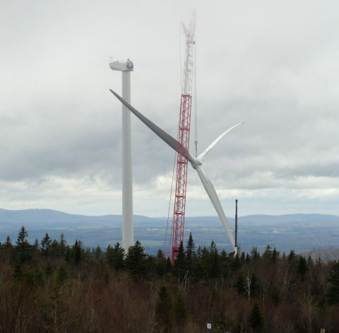Parcs éoliens de Saint-Robert et du Massif du Sud:  Des retombées économiques de plus de 20 M$
