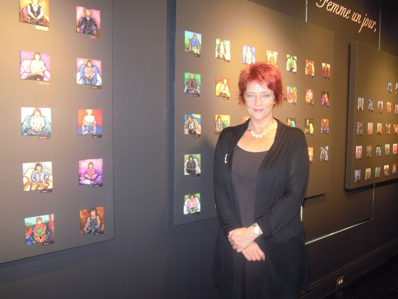 L’artiste Johanne Maheux contribue à la lutte contre le cancer du sein