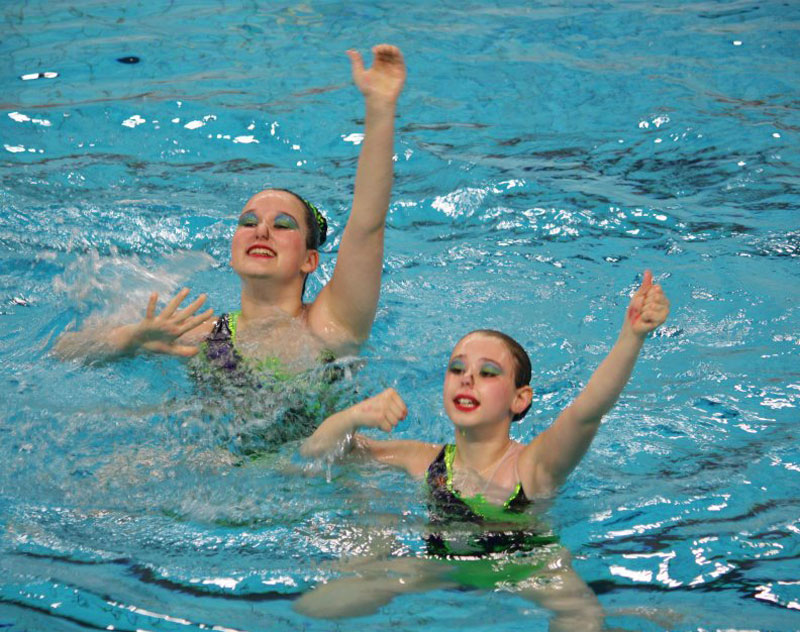 Un spectacle couronne la fin de saison au Club Synchro Chaudière-Appalaches/Natation des 2-Rives