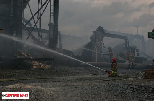 L'Usine Sartigan de Saint-Honoré poursuit ses activités malgré l'incendie de samedi