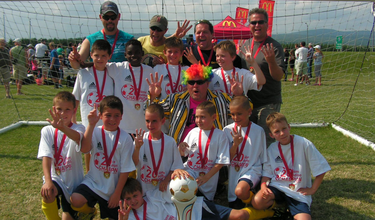 Tournoi de Beauport garçon: Le Volcano U9 est tout simplement tout feu tout flamme