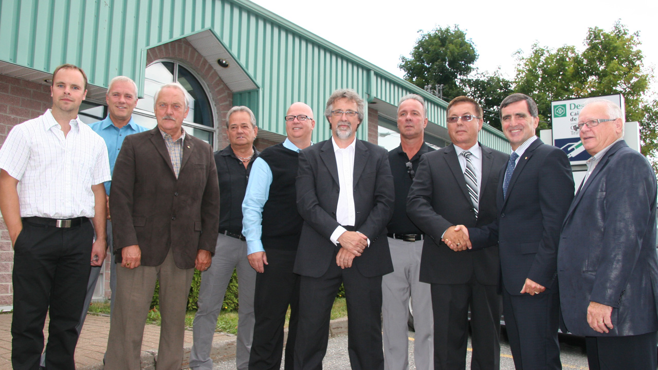 La  Caisse Desjardins de Beauce-Centre vend un bâtiment à la localité de Tring-Jonction