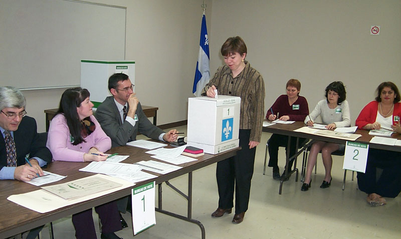 Plus de 15 % des électeurs de Beauce-Sud ont voté par anticipation