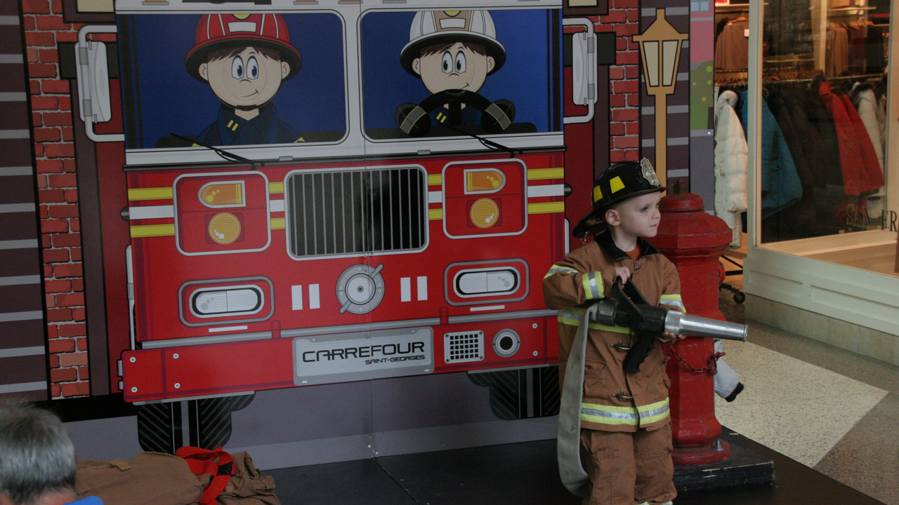 Les pompiers à la rencontre de la population