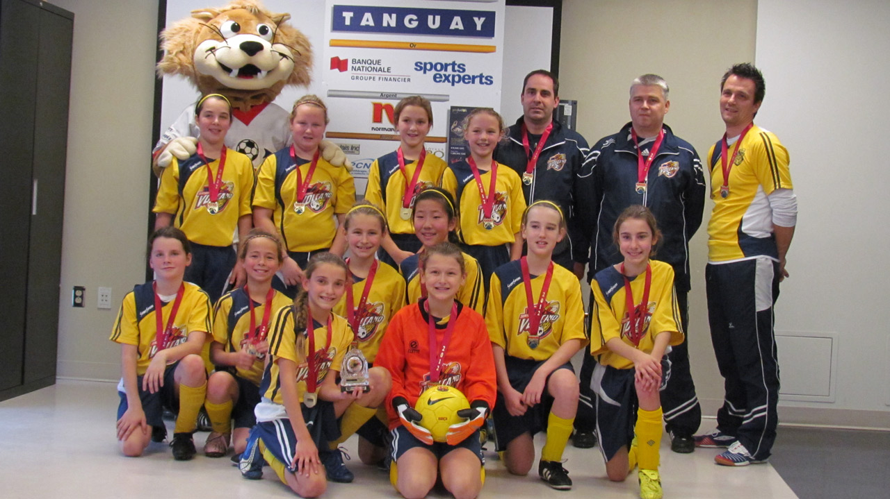 Le Volcano U11 féminin décroche la victoire au Défi de la Capitale