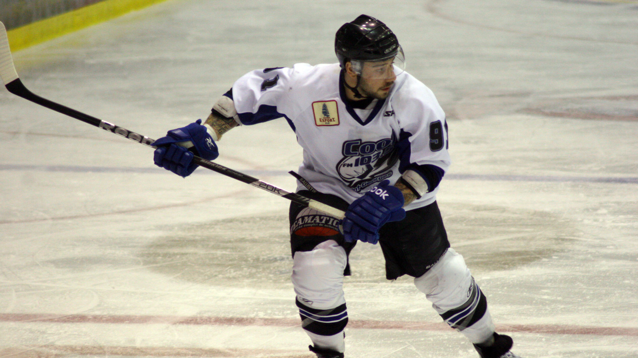 Hubert Poulin blessé