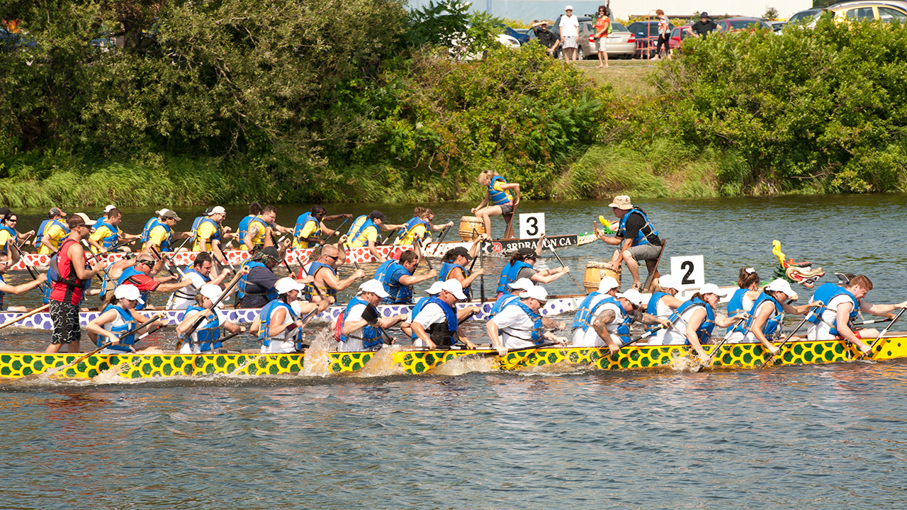 Une 5e course de bateaux-dragons en préparation à Saint-Georges