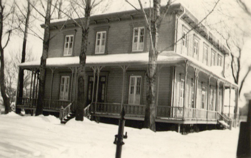Presbytère en 1940