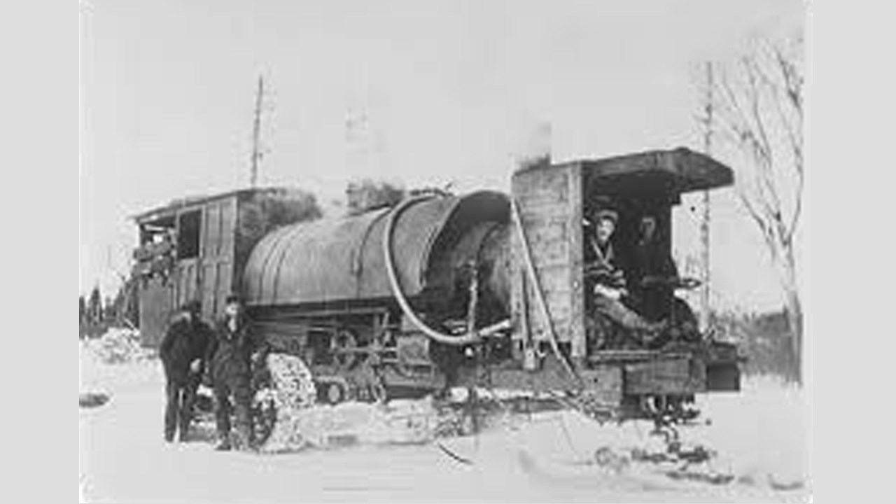 CONSTRUCTION DU 2e PONT DE FER, EN 1929